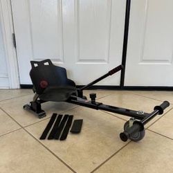 New Hoverboard Seat Attachment Go Kart Fits 6.5”, 8”, 10” Hoverboards Hover Cart
