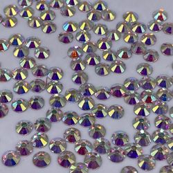 Crystal AB Rhinestones ss12,ss16,ss20,ss30,ss34,ss40. Read Description 