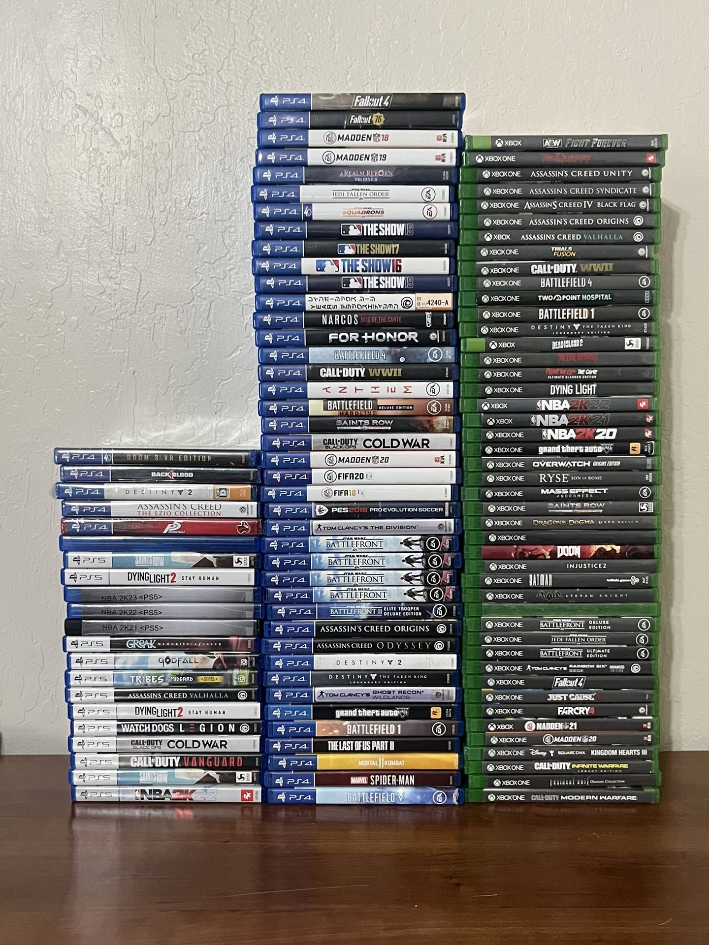 Ps4,Ps5,Xbox1 Games ($5-$35)