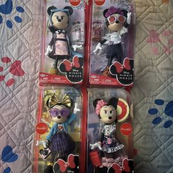 Disney Portable Minnie Mouse Dolls