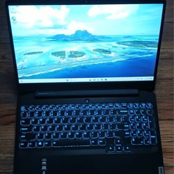 Lenovo 16" Gaming Laptop Intel Core i5-10300H16 GB RAM 256 GB SSD Webcam 1080P LCD Nvidia GTX 1650 DDR5 Graphics Windows 11 64 Bit OS 