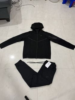 Nike Tech Fleece Full Tracksuit Black