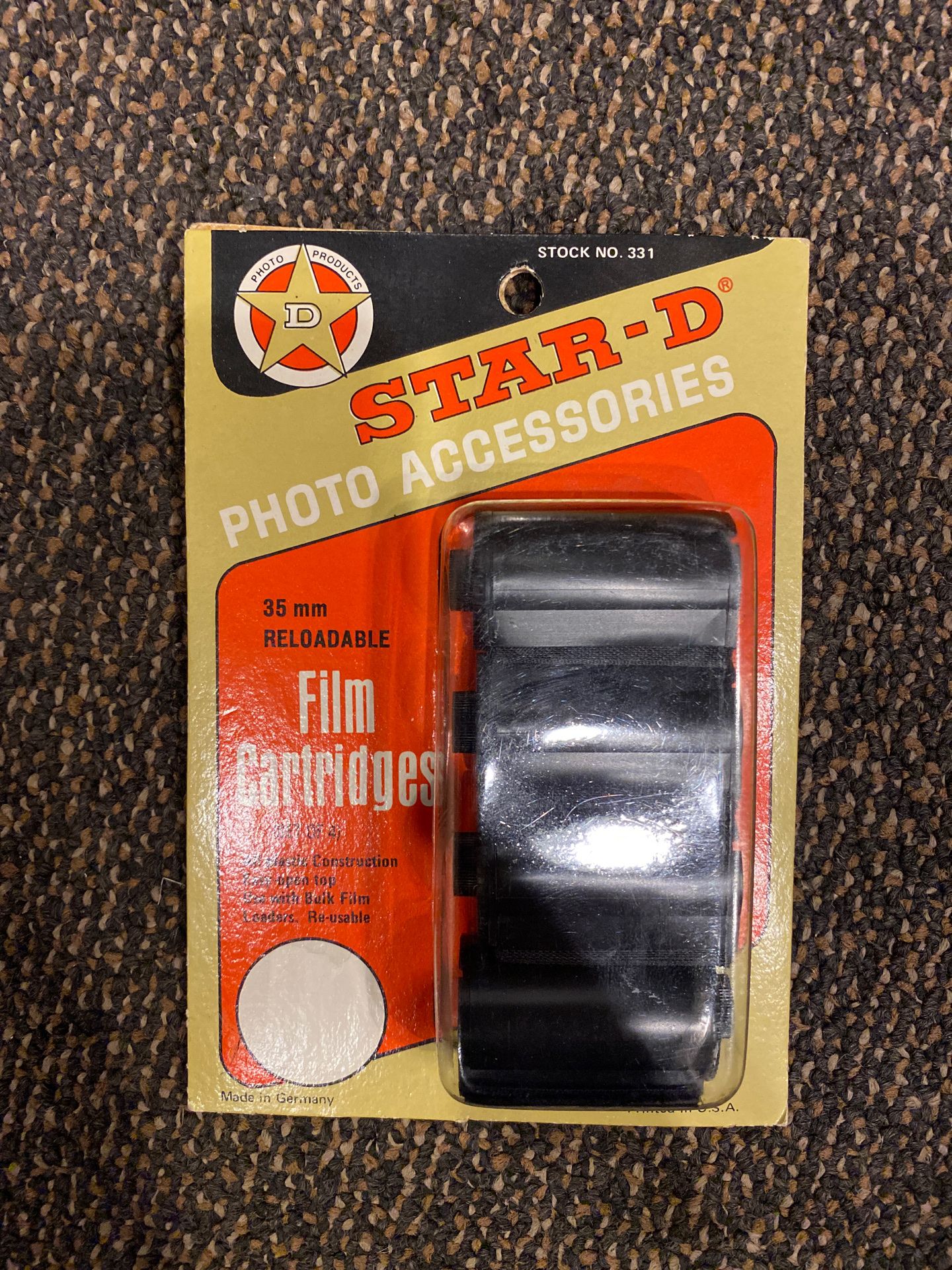 Vintage Star-D 35 mm Film Cartridges-Set of 4...NEW!