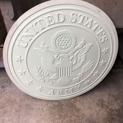 United States Army Sign Double Sided