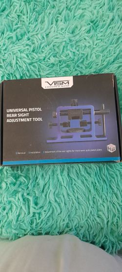 Rear Pistol Sight Adjustment Tool