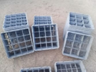 Misc. Commercial Glass Storage Racks