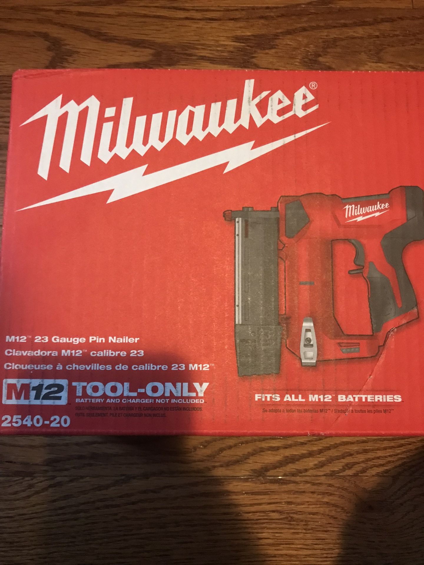 Milwaukee M12 Pin Nailer 23GA Tool Olny $150 Firm Cash Olny