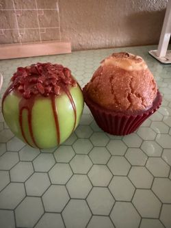 Caramel Apple wax candle cinnamon pumpkin muffin wax candle