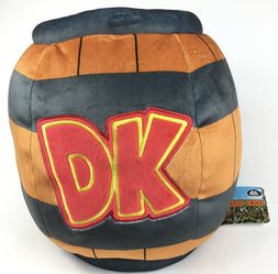 Nintendo Donkey Kong Barrel Plush Club Mocchi Mocchi NEW