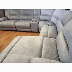 Silver 6 Piece SECTIONAL 