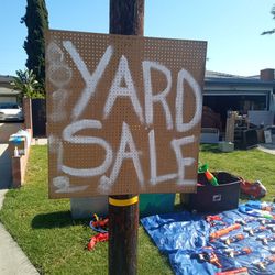 Yard Sale Everything Must Go 8192 8Th St. Buena Park, CA 90621