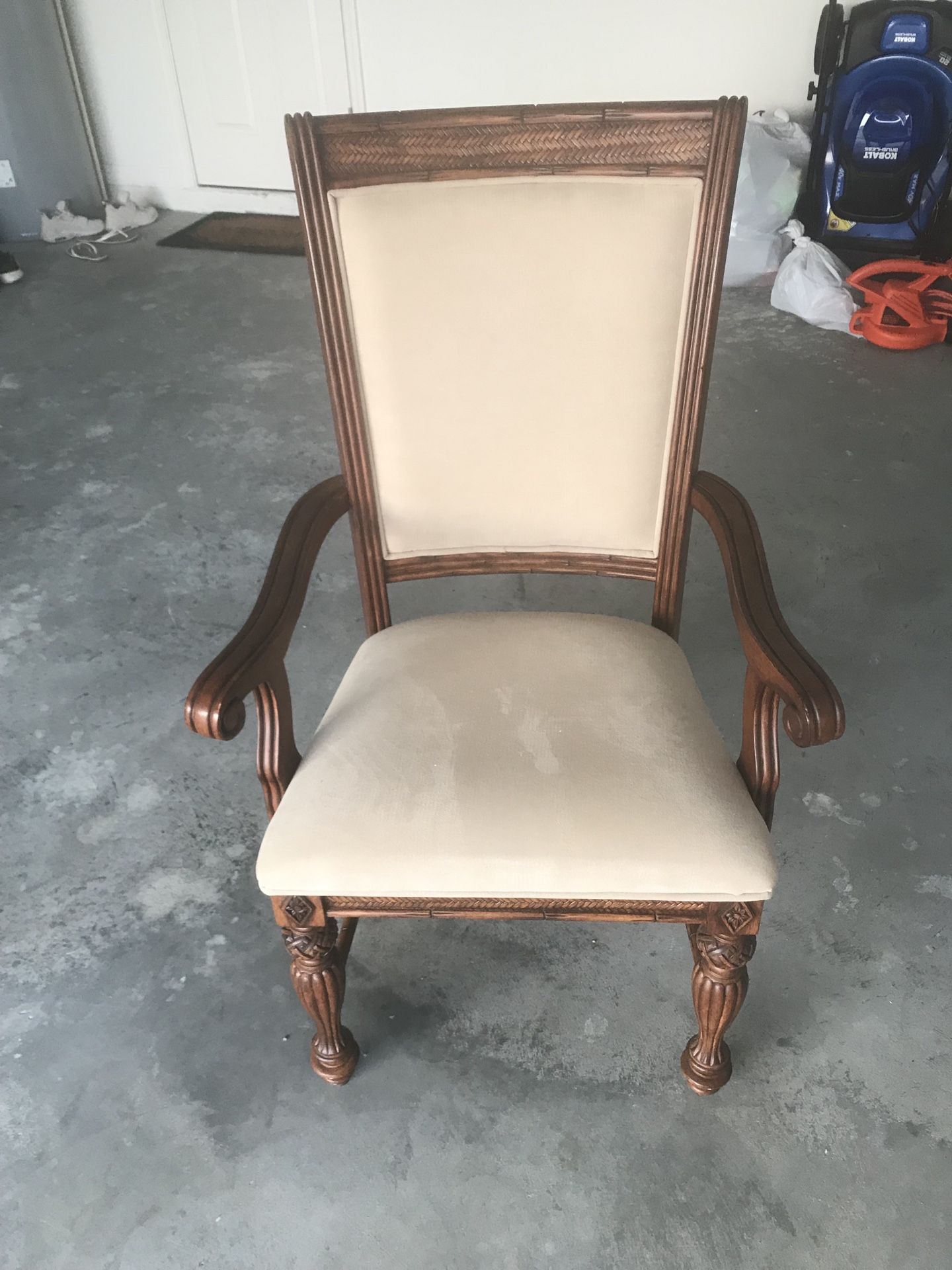 Dining table and chairs