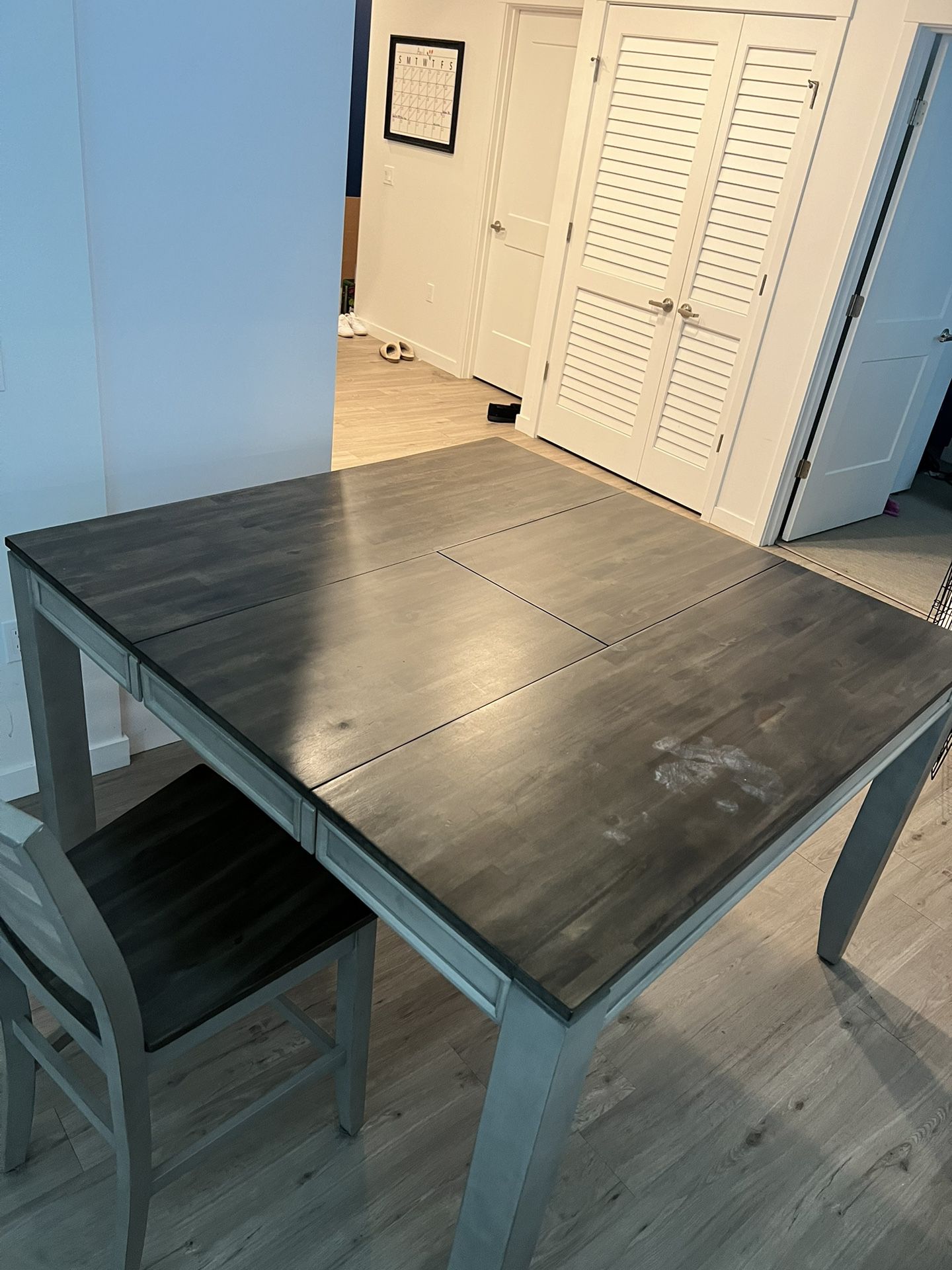 Dining Room Table Built In Leaf