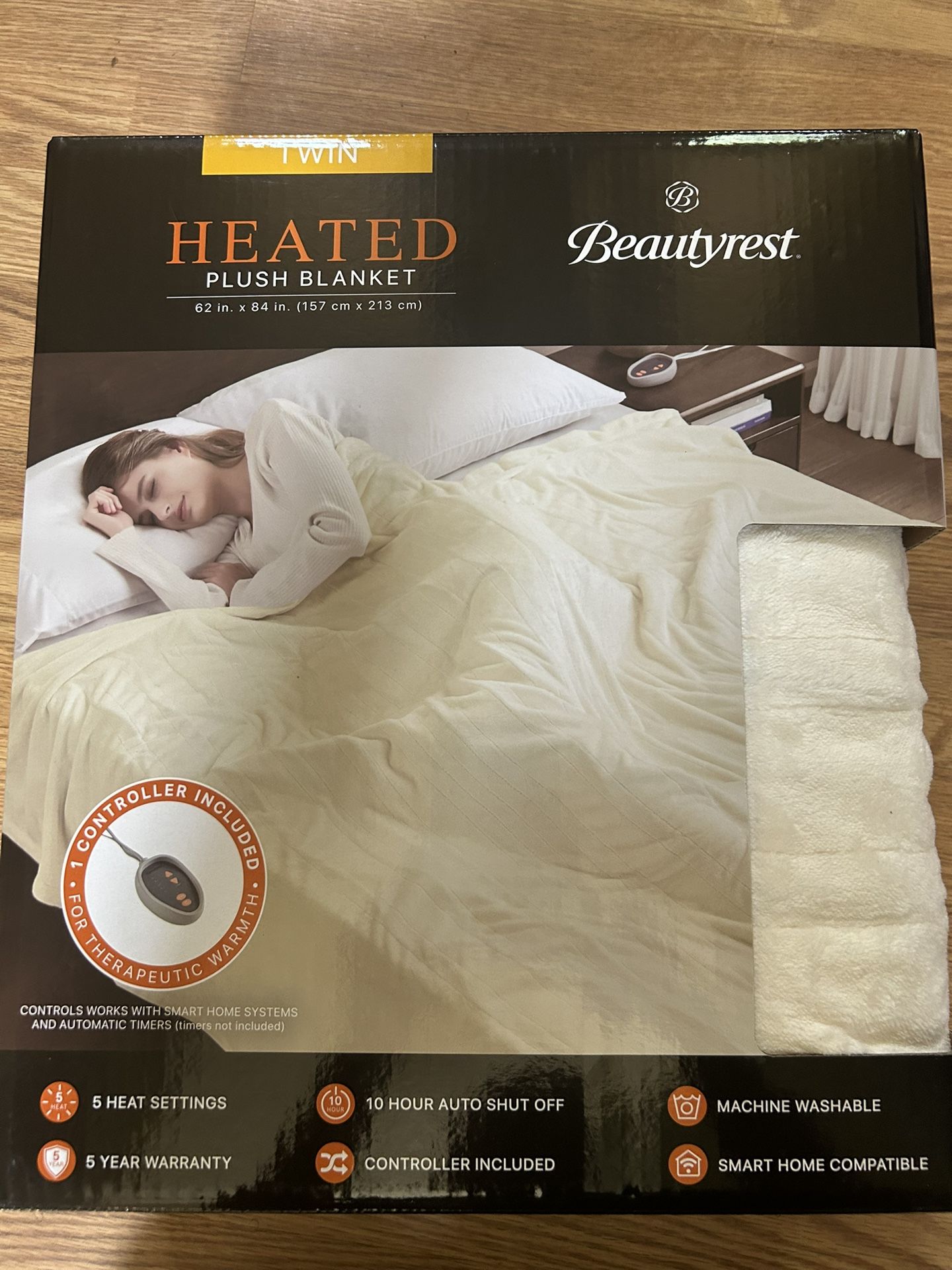 Beautyrest Heated Blankets (New) Dual Control