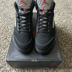 Jordan 5 Retro Black Metallic (2016) Size 12