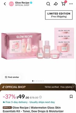 Glow Recipe Watermelon Glass Skin Essentials Kit