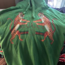 Green Tiger GUCCI hoodie 