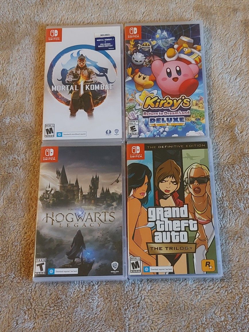 Nintendo Switch Games BRAND NEW