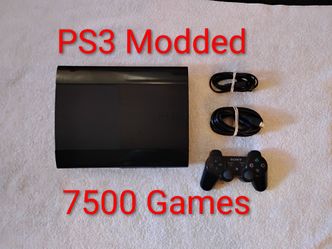 PLAYSTATION 3 with 7500 Games