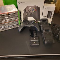 Xbox Series X Controller With Games And Dock