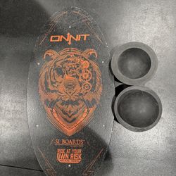 ONNIT SI BOARD. Mechanical Tiger Decal, Great Condition. 