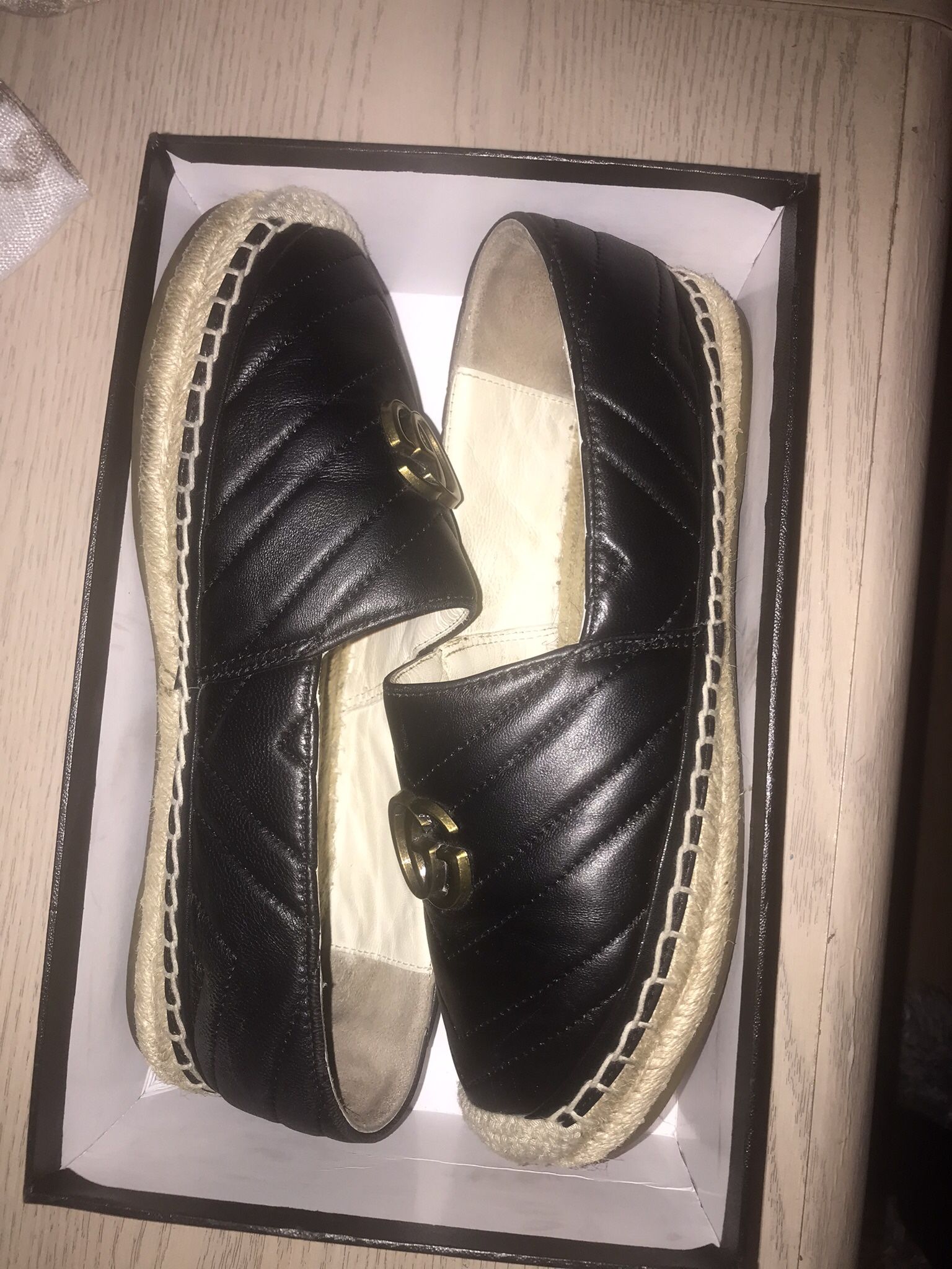 GUCCI WOMENS Espadrilles 7.5