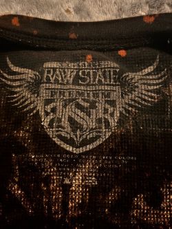 vintage raw state premium shirt