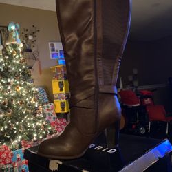 Torrid Brand New Brown Boots Size 12w