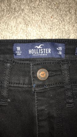 Hollister Black Jeans Ultra High Rise