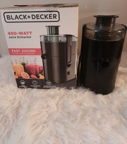 400 -watts Black & Decker Juicer