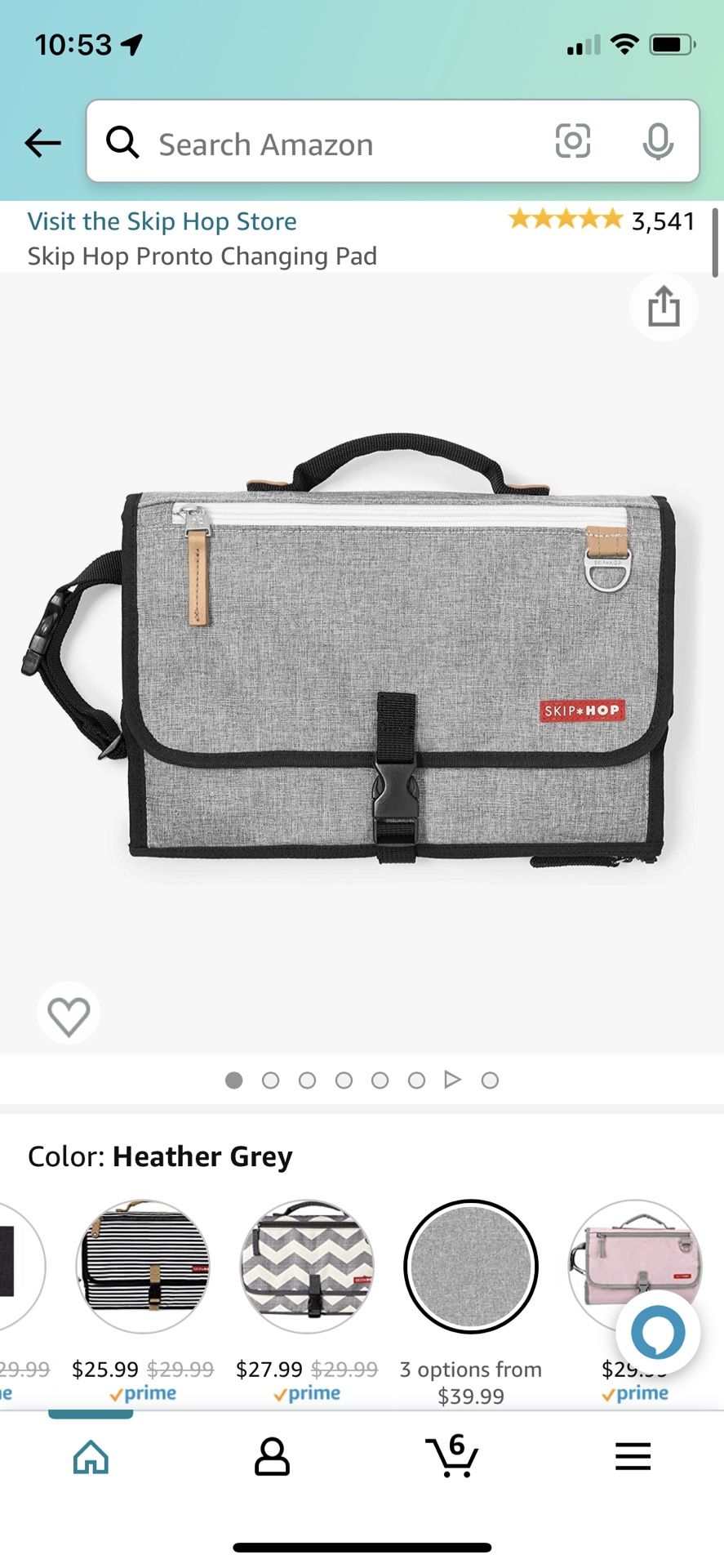 Skip Hop Pronto Changing Pad/Bag