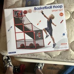 Basketball hoop set
