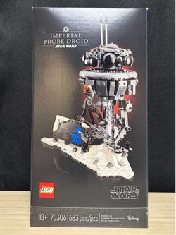 STARWARS LEGO Imperial Probe Droid 683 Pieces - Partially Built
