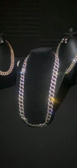 Iced Out Cuban Link Chain Necklace