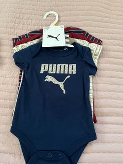 Puma Baby Bodysuits 4-Pack Size 0-3M