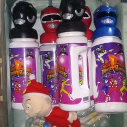 1994 Saban Mighty Morpan Power Ranger Tumblers 