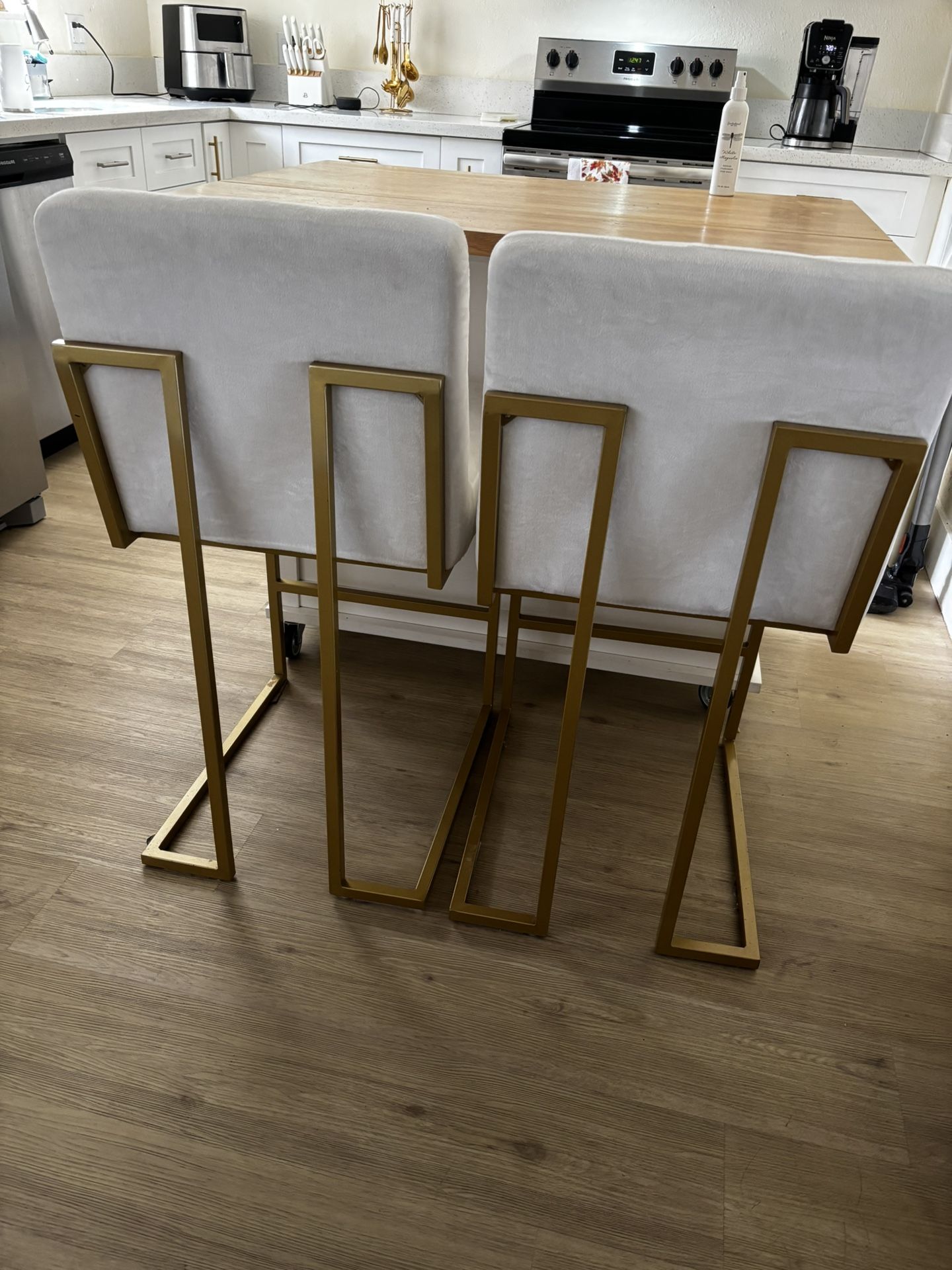 Bar Height Chairs X 2