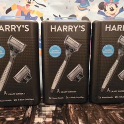 Mens Harry's Shaver With 2 Cartridges