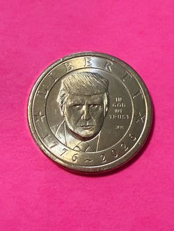Trump $1 US Coin