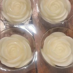 Led Floating Flower  Candles 