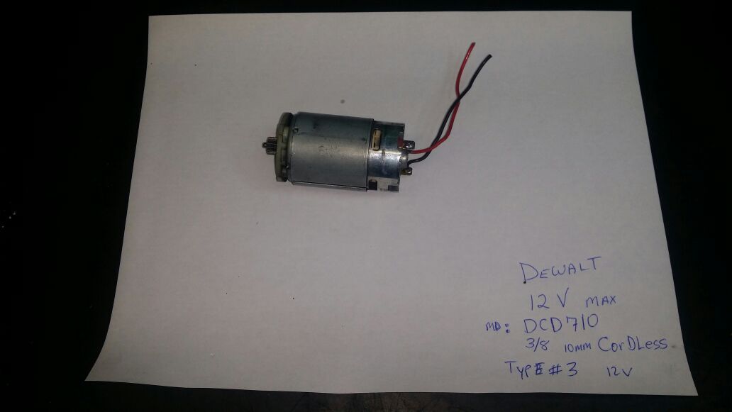 12 volt Dewalt