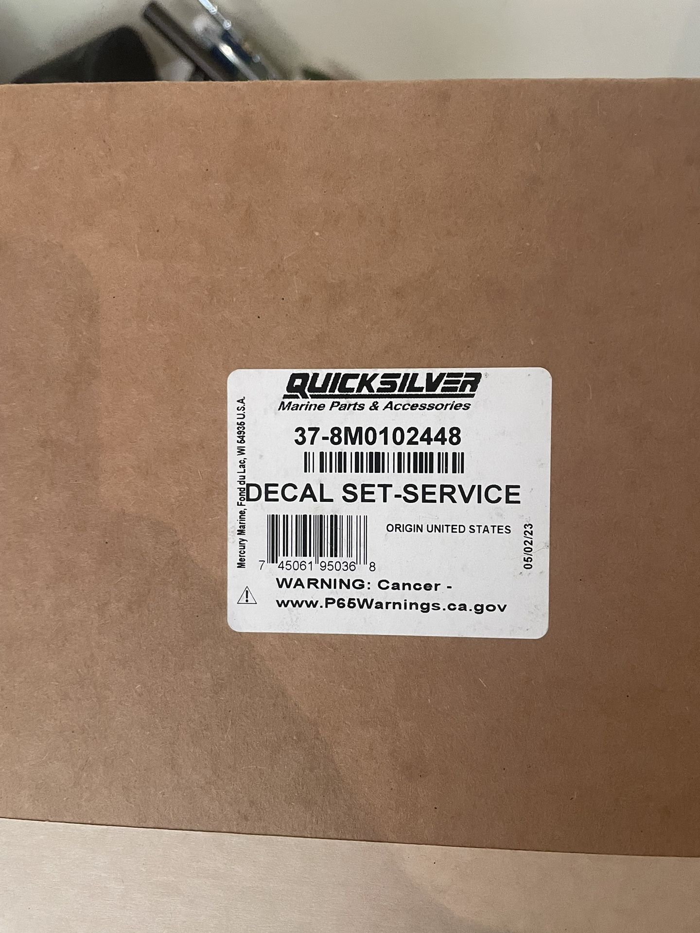 Mercury Verado Decal Kit Oem New In Box 3 300 Set