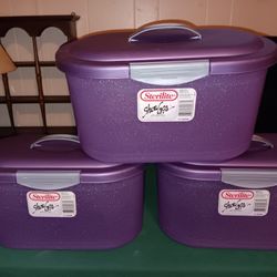 Sterilite Storage Containers 
