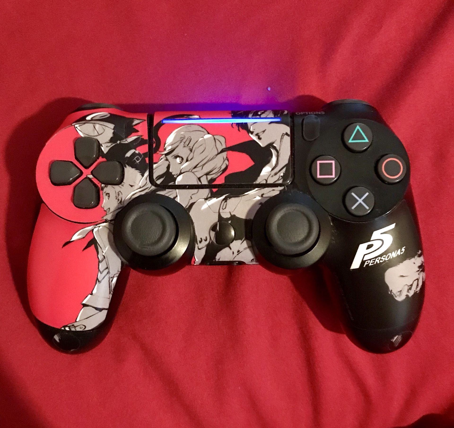 Ps4 Sony controller -Persona 5 skin
