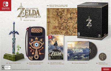 The Legend of Zelda Breath of the Wild Master Edition
