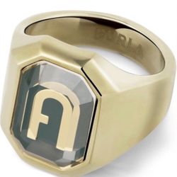 EUC Furla Octagonal Ring - All Inclusion