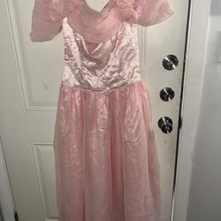 Vintage Handmade Pink Dress