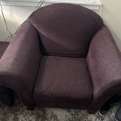 Free Chair And Ottoman 