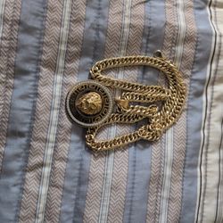 Necklace W/ Lion Pendant- ($25)