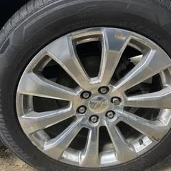 Chevy Tahoe Rims Chevrolet Suburban Wheels Silverado Snowflakes Trail Boss High Country LTZ Rst Z71 Yukon Sierra Denali Cadillac Escalade 